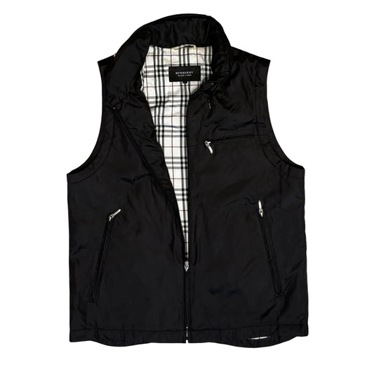 Burberry Black Label lightweight nylon gilet