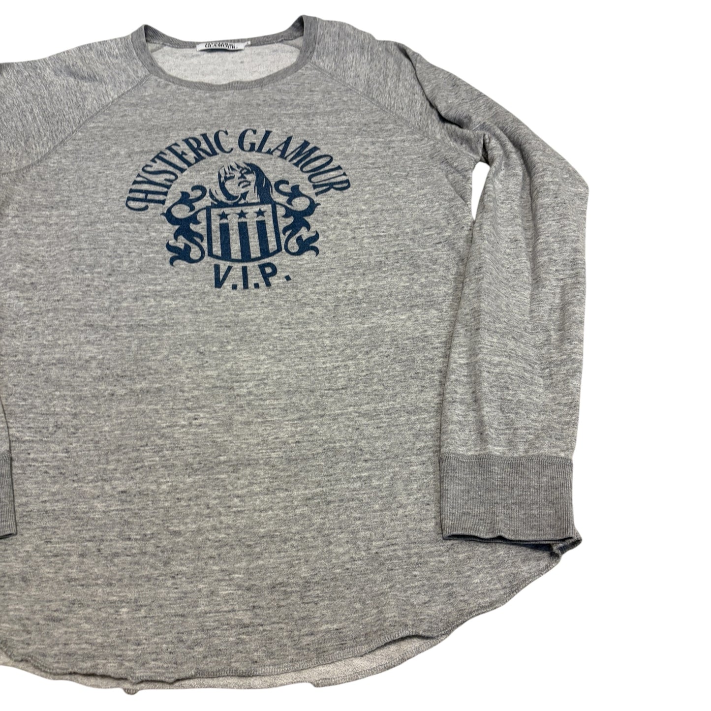 Hysteric Glamour V.I.P grey longsleeve T-shirt