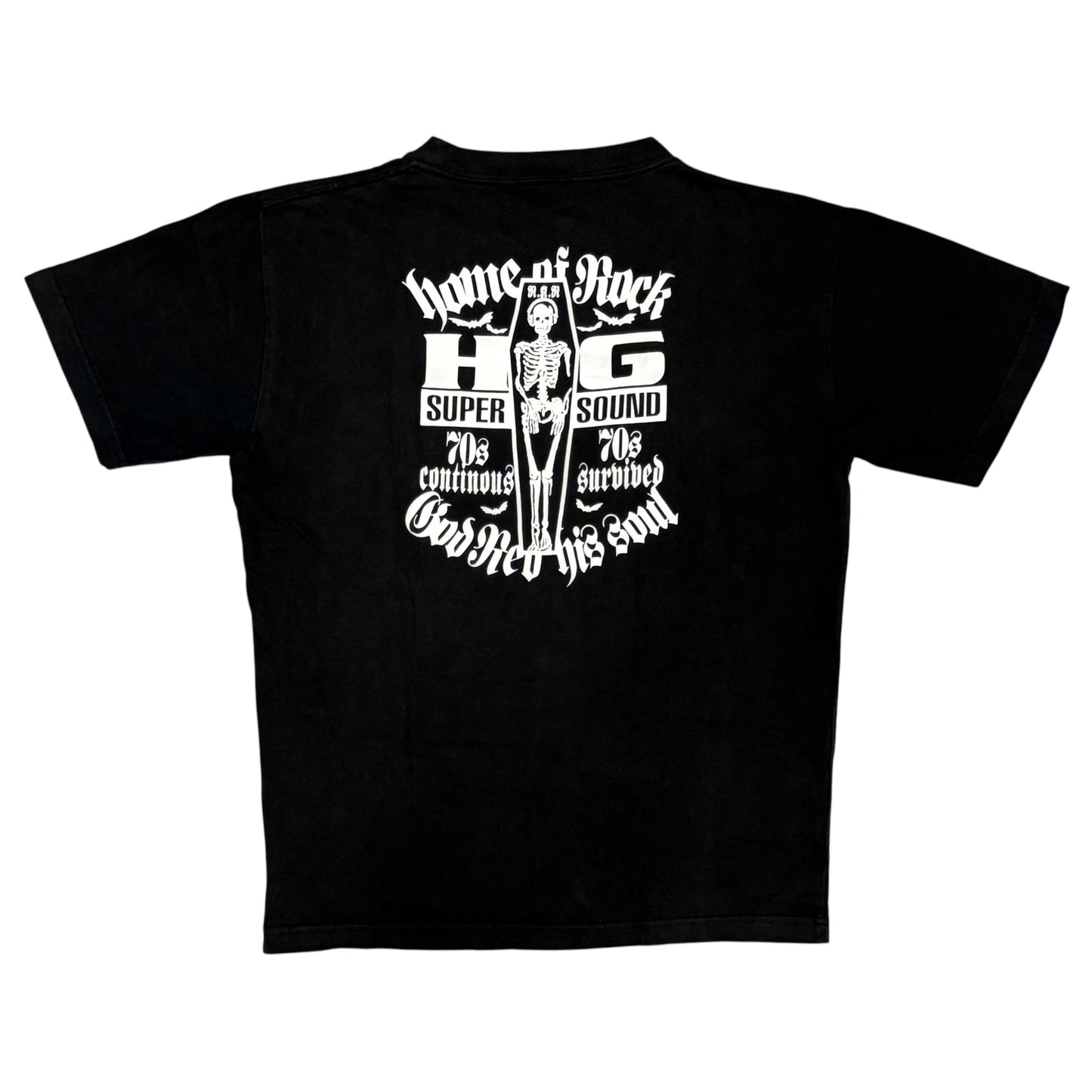 Hysteric Glamour skeleton coffin T-shirt