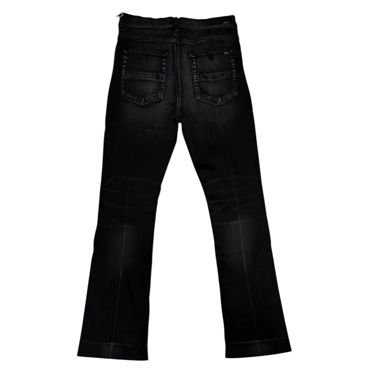 Japanese Amiri AW22 Stacked dark wash flare jeans