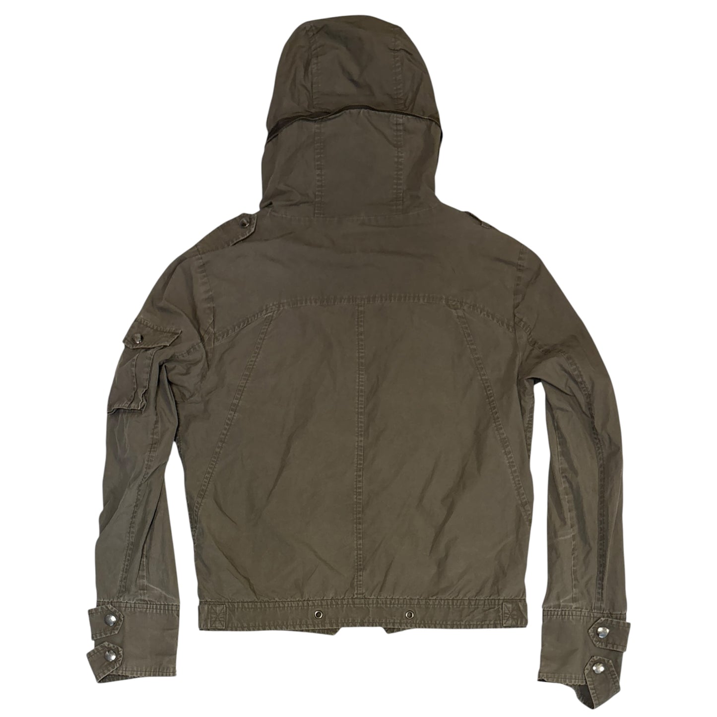 PPFM 3 in 1 khaki millitary jacket mod coat