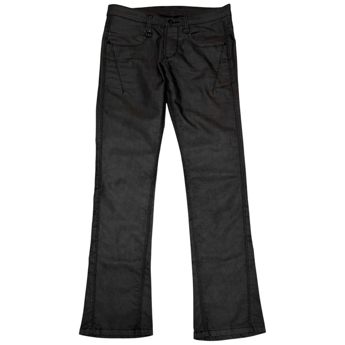 Nicole Club grey detailed shoecut denim jeans