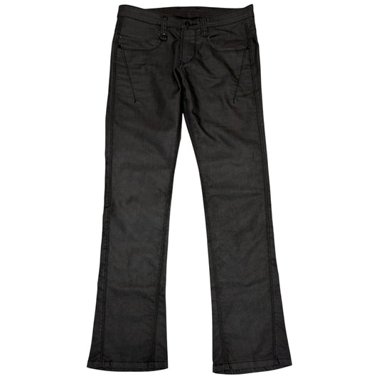 Nicole Club grey detailed shoecut denim jeans