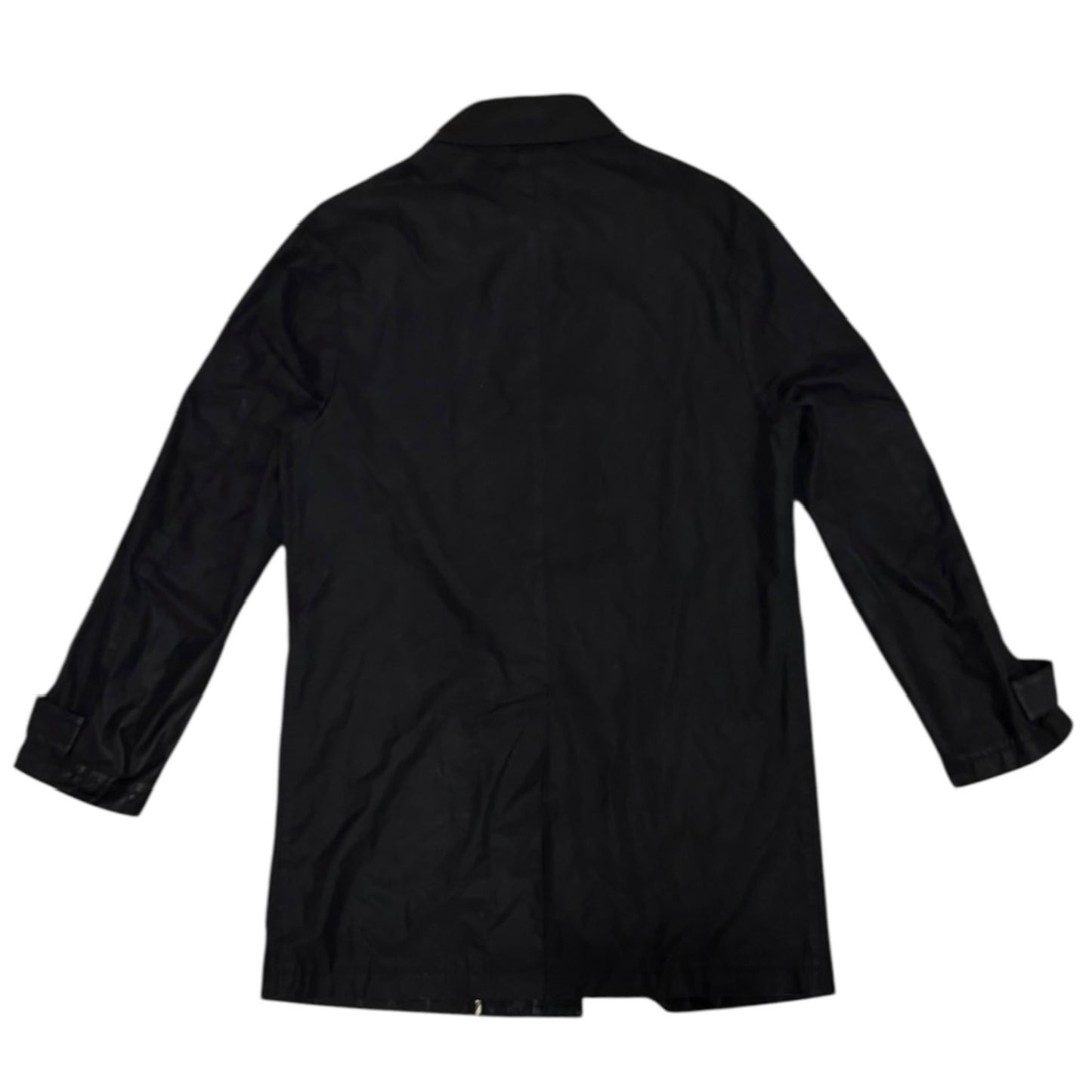 Burberry Black Label (JP exclusive line) black denim trench coat