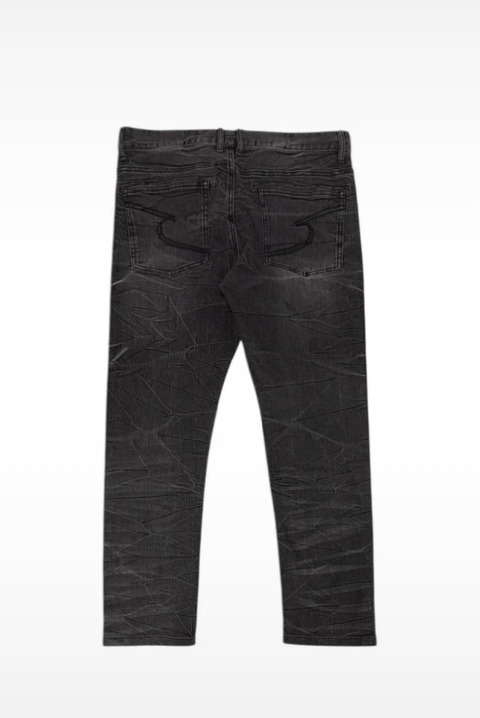 Semantic Design black gradient claw mark denim jeans