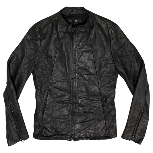 Tornado Mart aged cow leather jacket