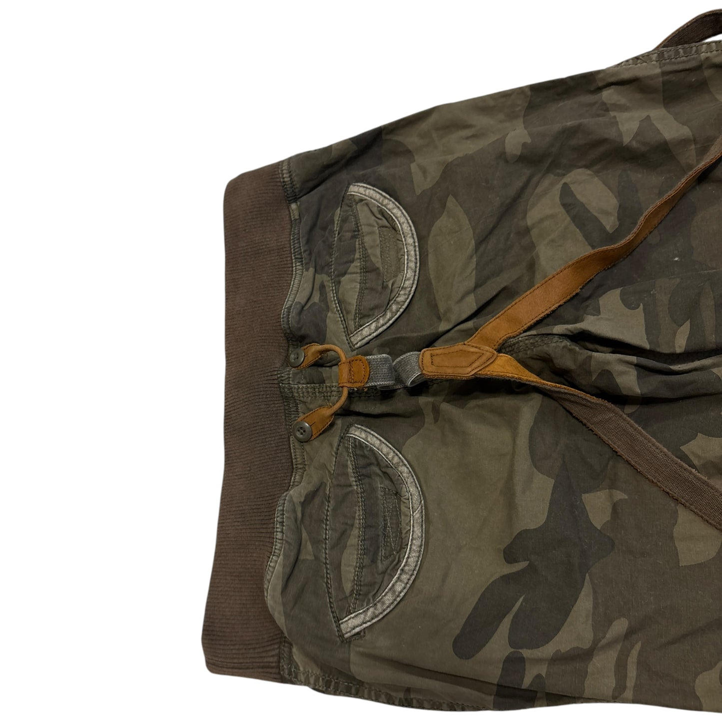 Goa camo parachute suspender cargo pants