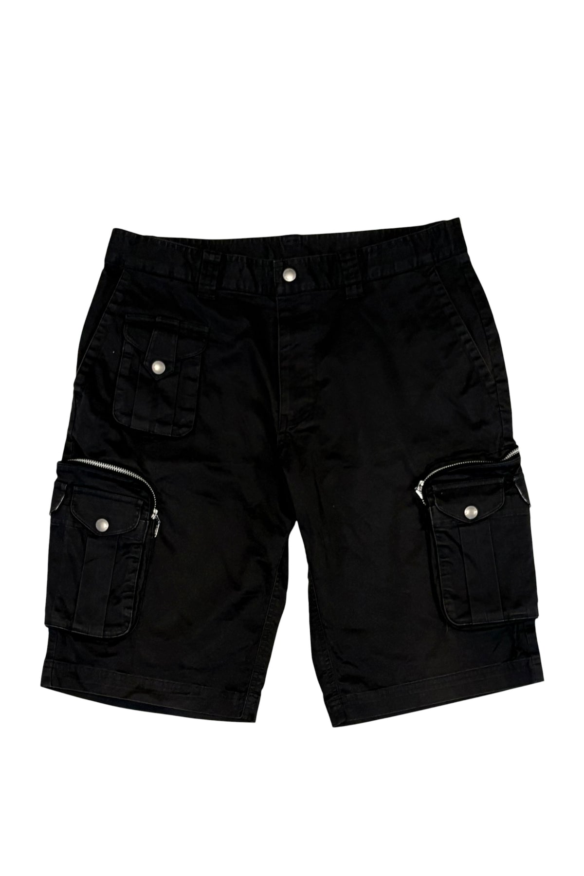 Burberry Black Label cargo utility cotton shorts