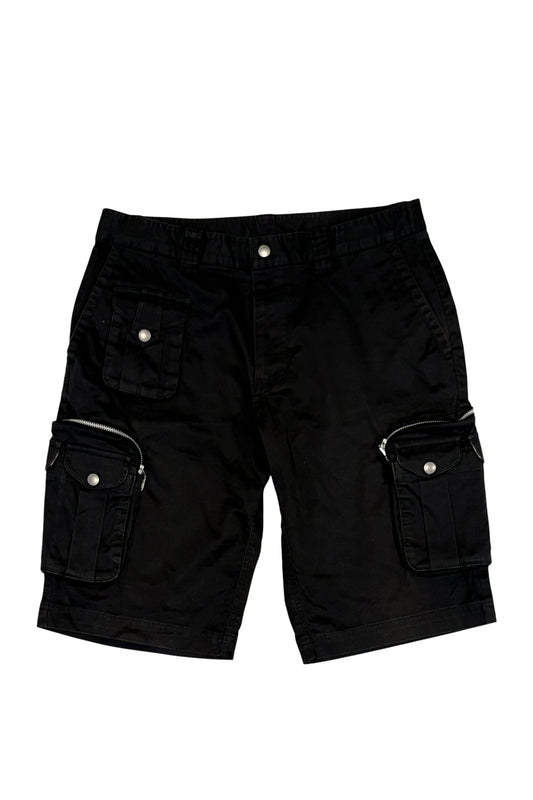 Burberry Black Label cargo utility cotton shorts