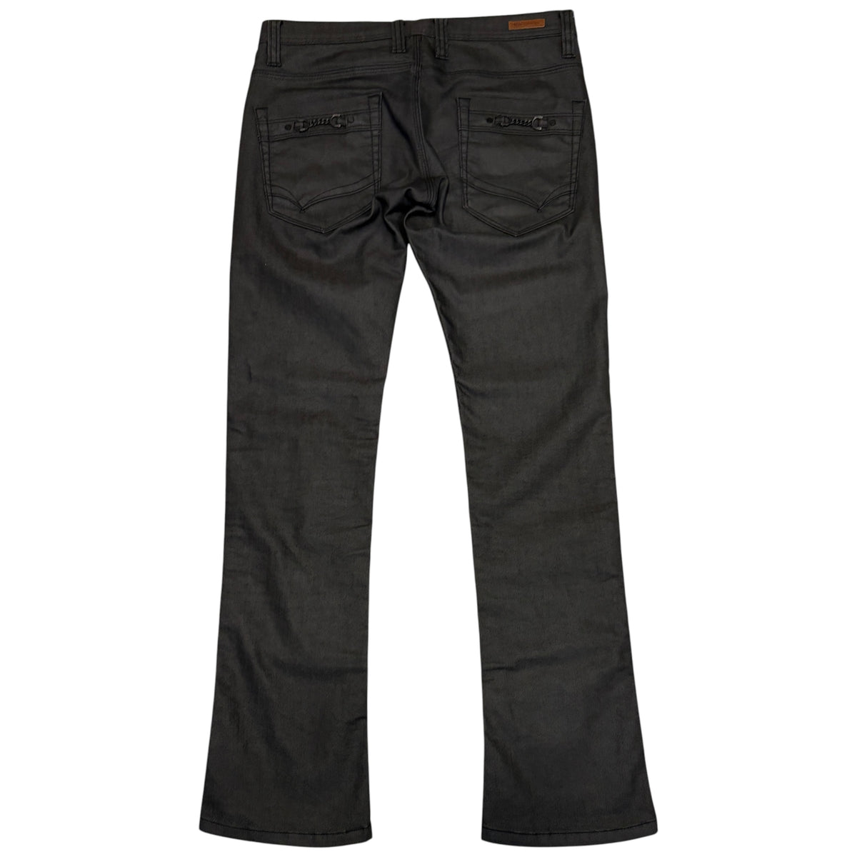 Nicole Club grey detailed shoecut denim jeans