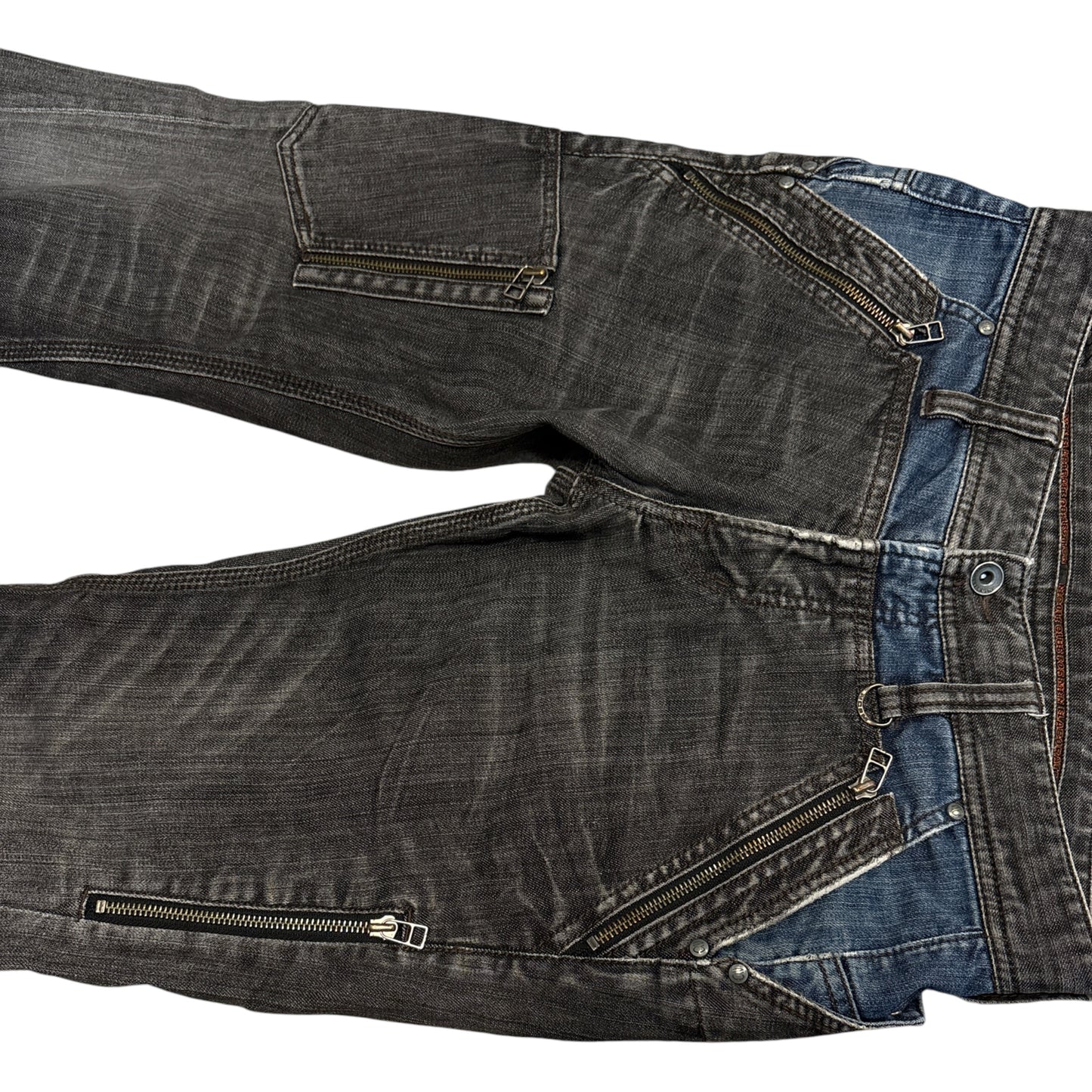 Nicole Club hybrid grey bootcut denim jeans