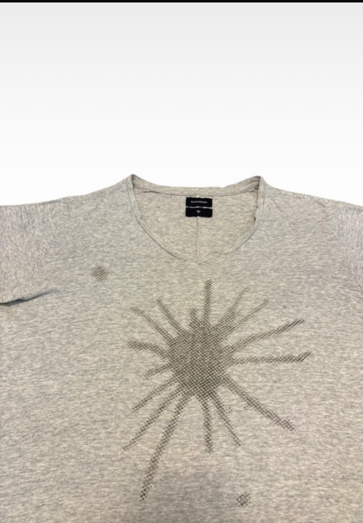 Mihara Yasuhiro grey Sun T-shirt RRP 46000¥