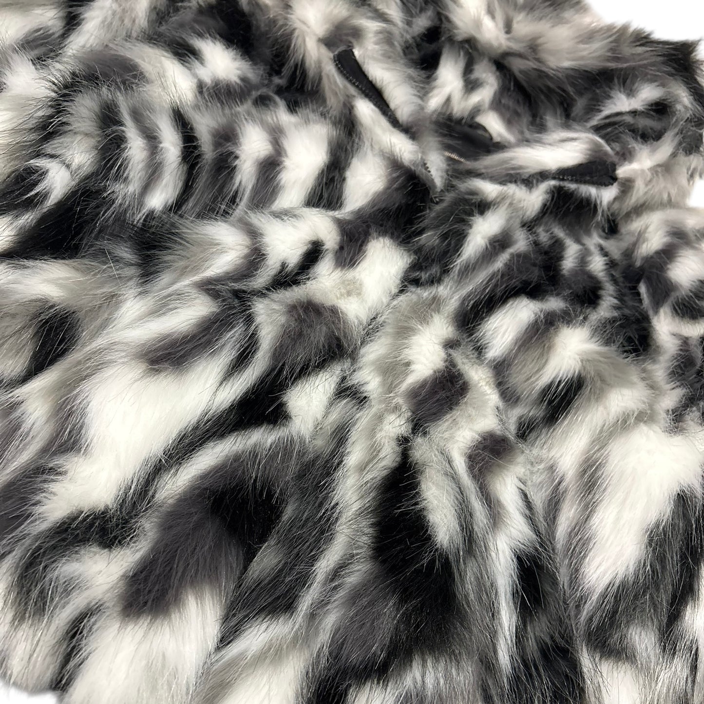 Semantic Design oversized panda fur coat