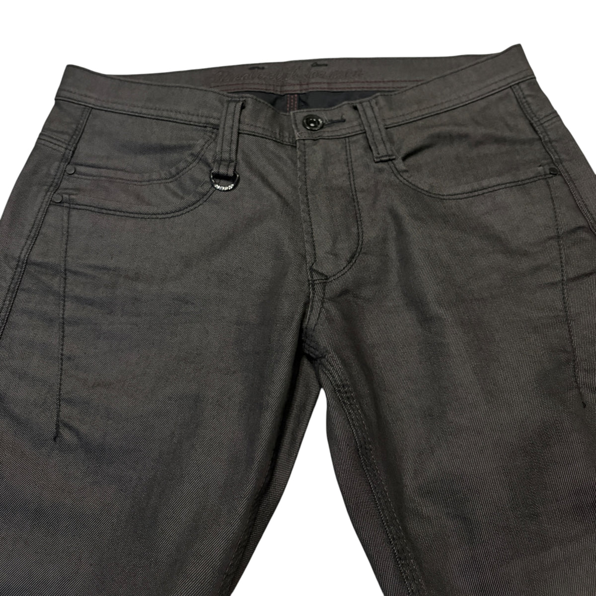 Nicole Club grey detailed shoecut denim jeans