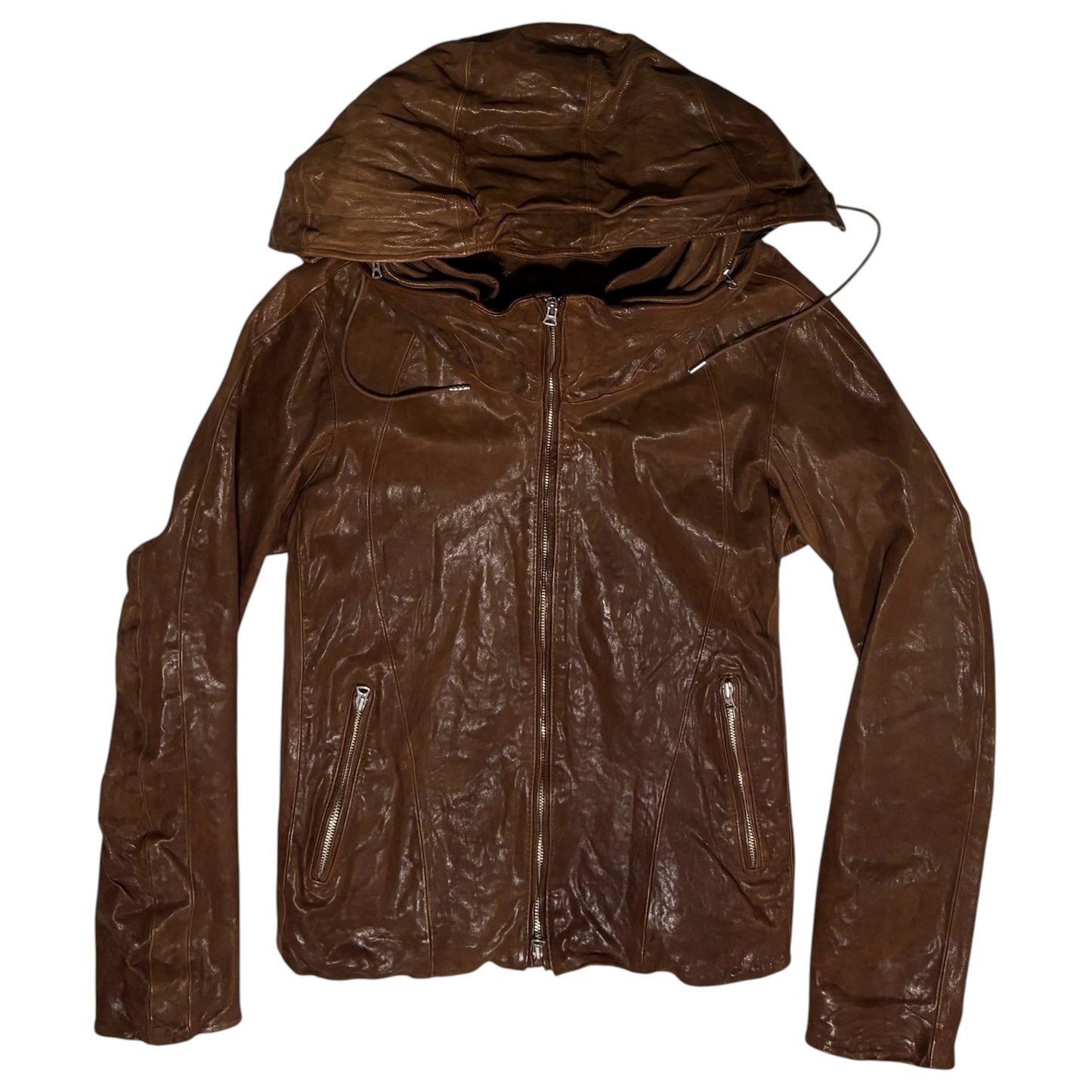 Goa goat leather apocalypse bono jacket