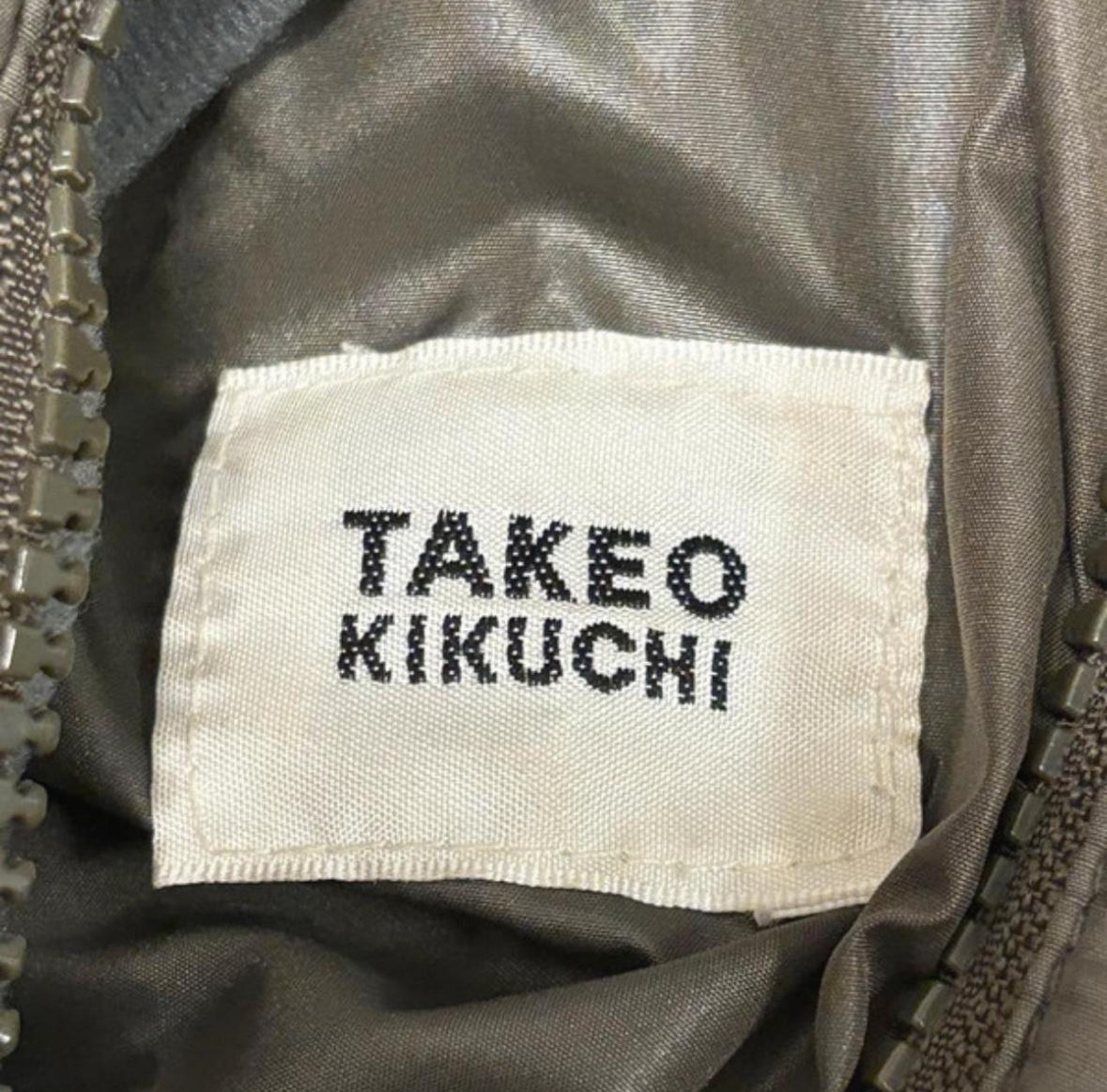 Takeo Kikuchi reversible check raccoon fur hood lightweight windbreaker jacket RRP
£350
