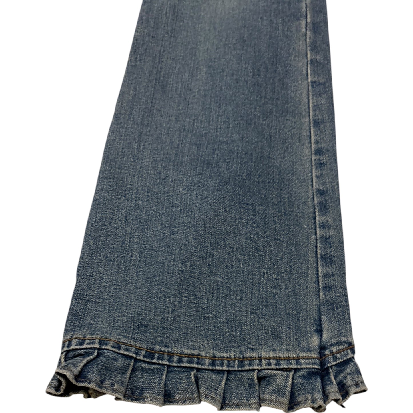 Liz Lisa lace up bootcut denim w/ embroided heart pocket