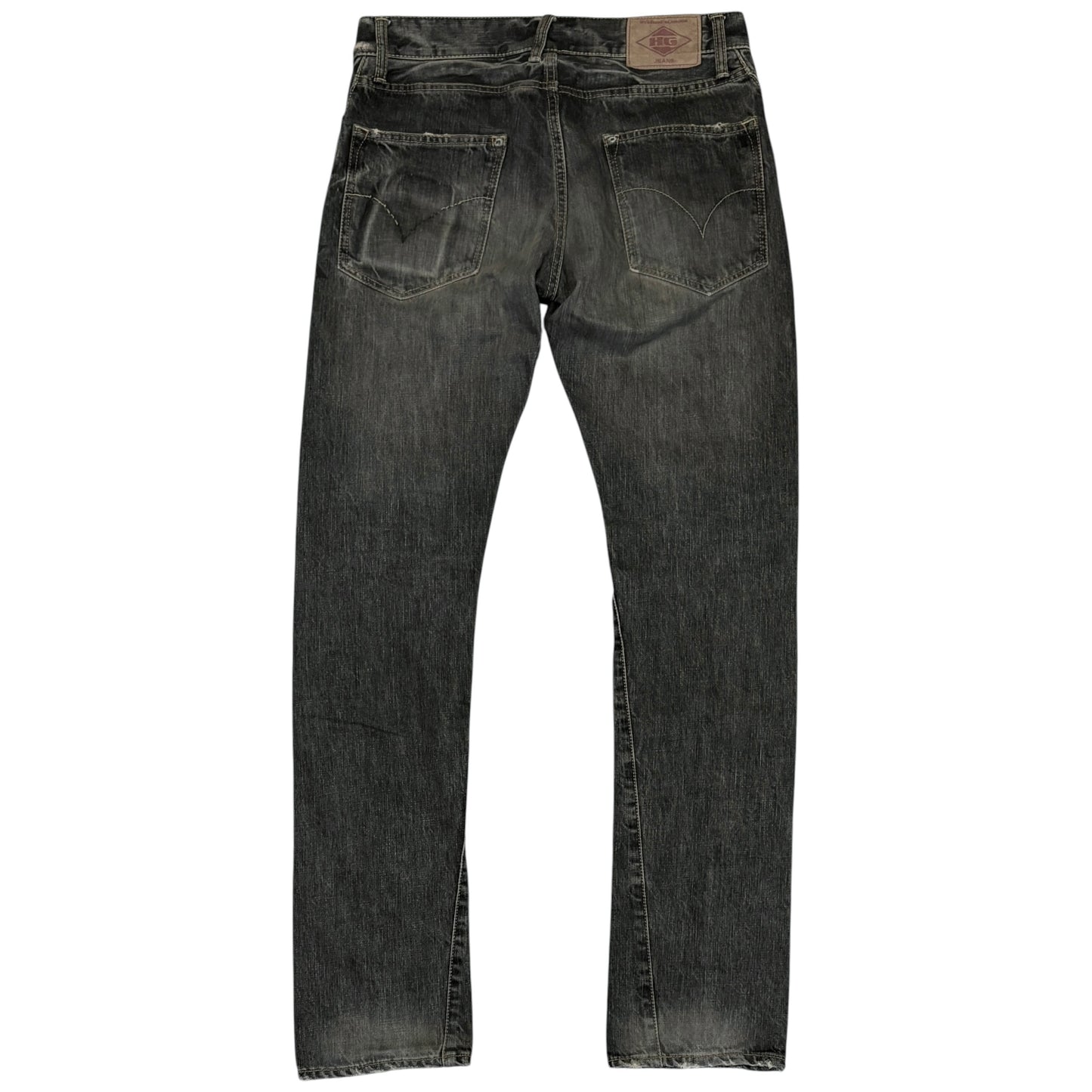 Hysteric Glamour grey studded denim jeans
