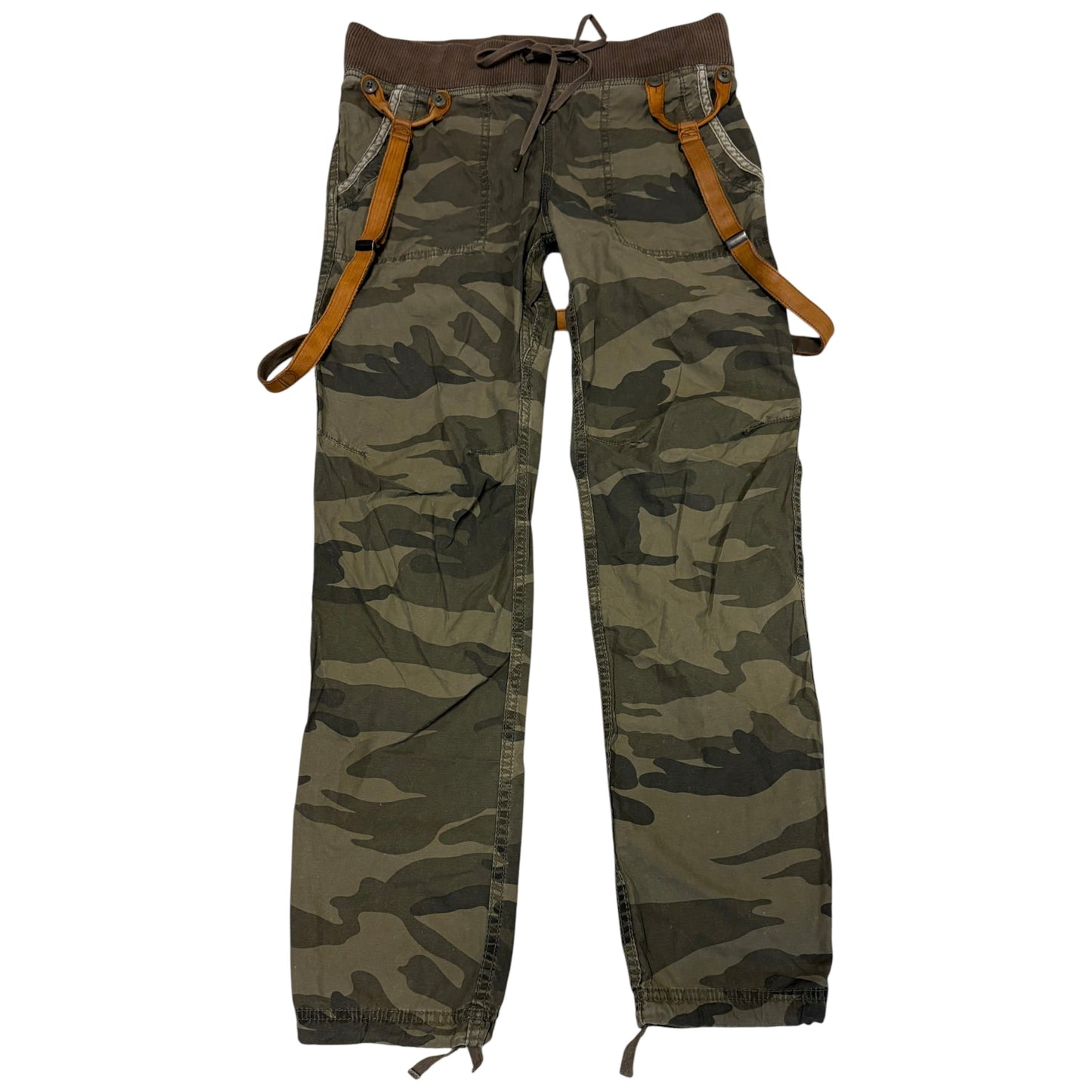 Goa camo parachute suspender cargo pants