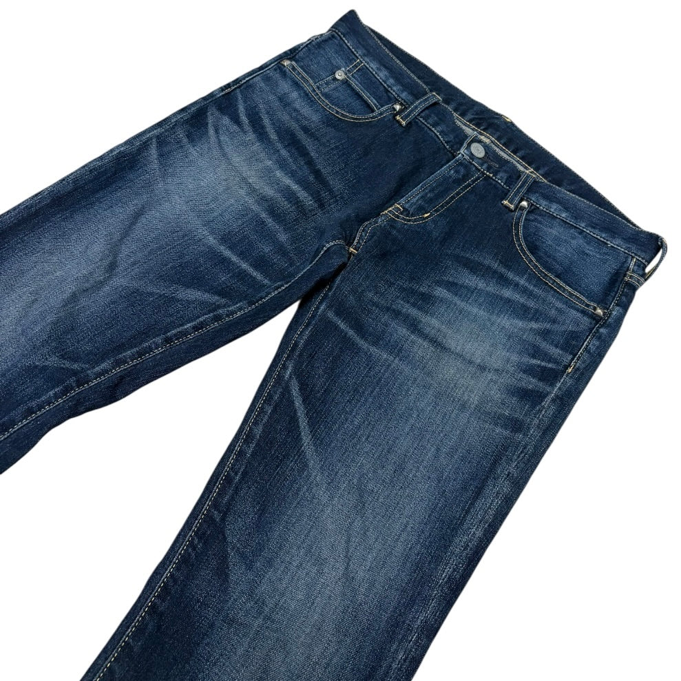Hysteric Glamour blue fade wash jeans