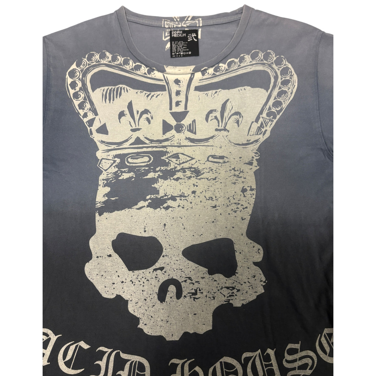 PPFM acid house skull crown T-shirt