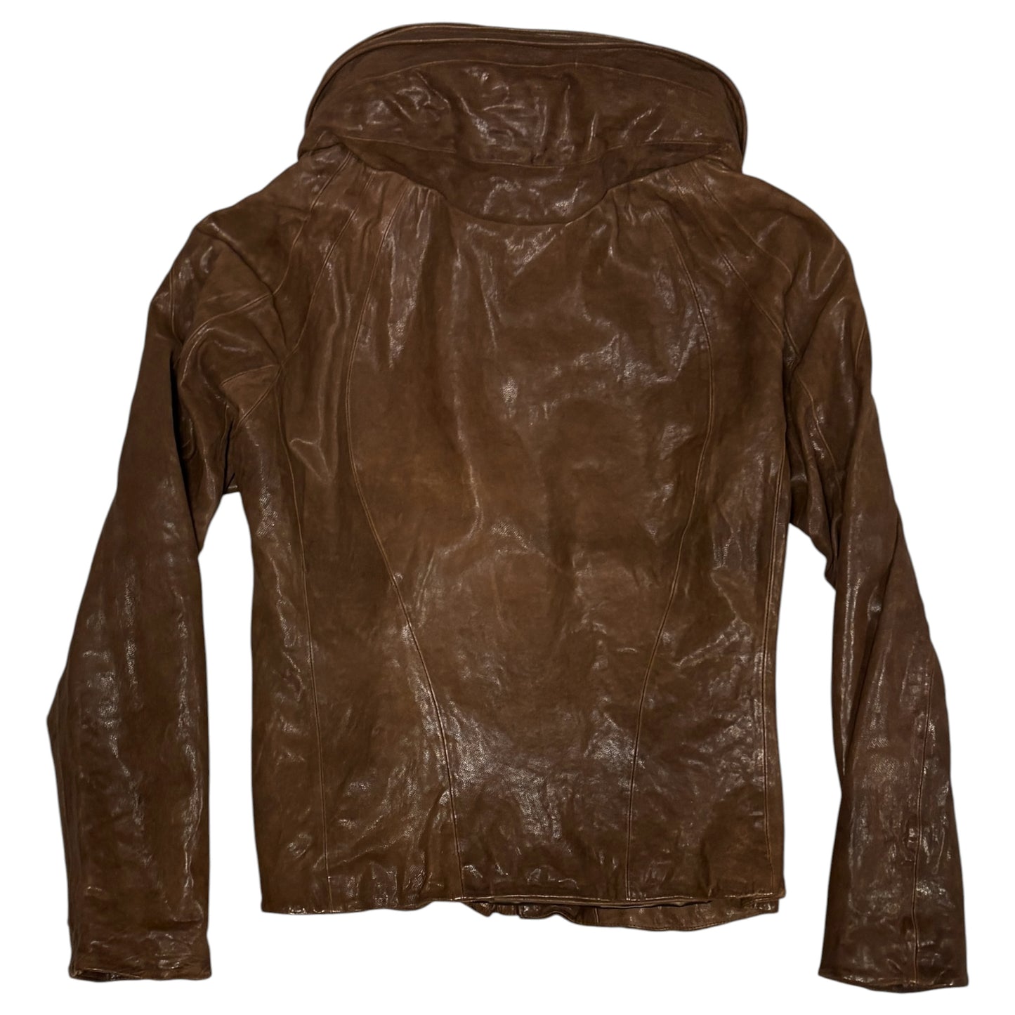 Goa goat leather apocalypse bono jacket