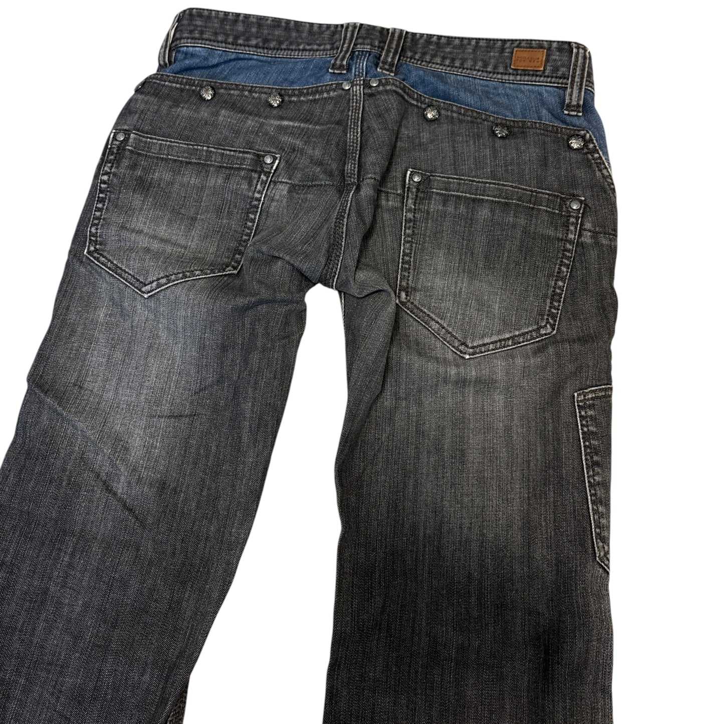 Nicole Club hybrid grey bootcut denim jeans