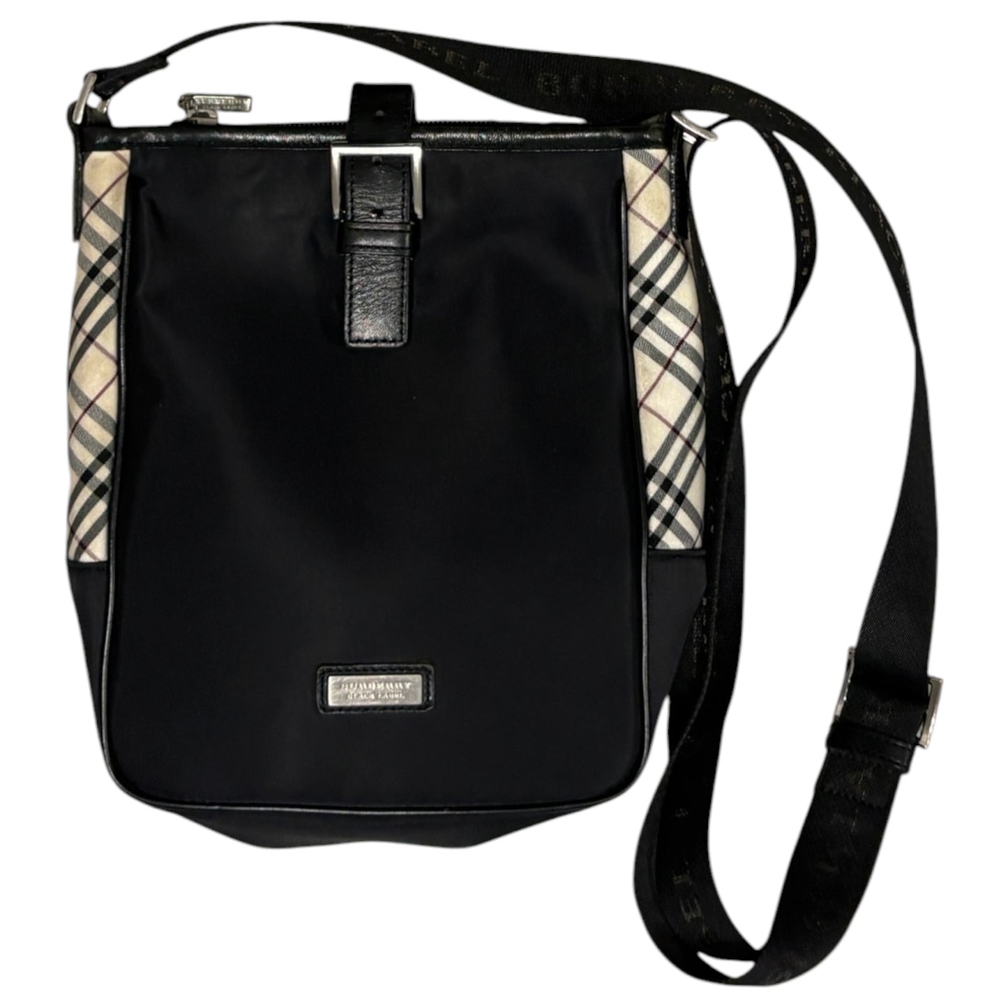Burberry Black Label nova check crossbody bag