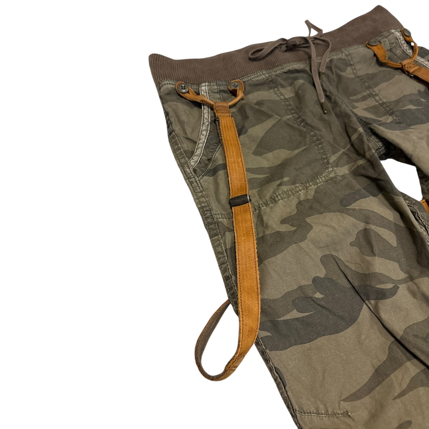 Goa camo parachute suspender cargo pants