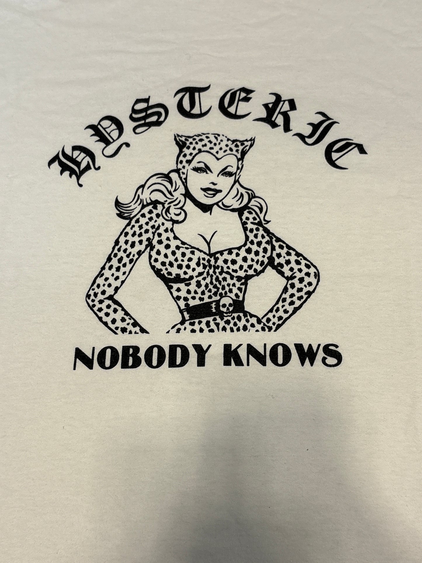 Hysteric Glamour white graphic T-shirt