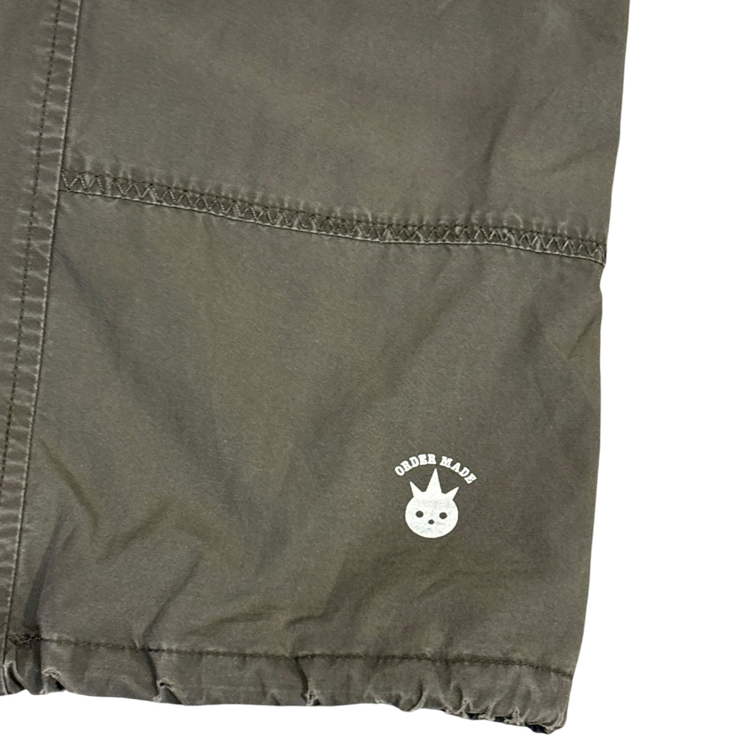 PPFM 3 in 1 khaki millitary jacket mod coat