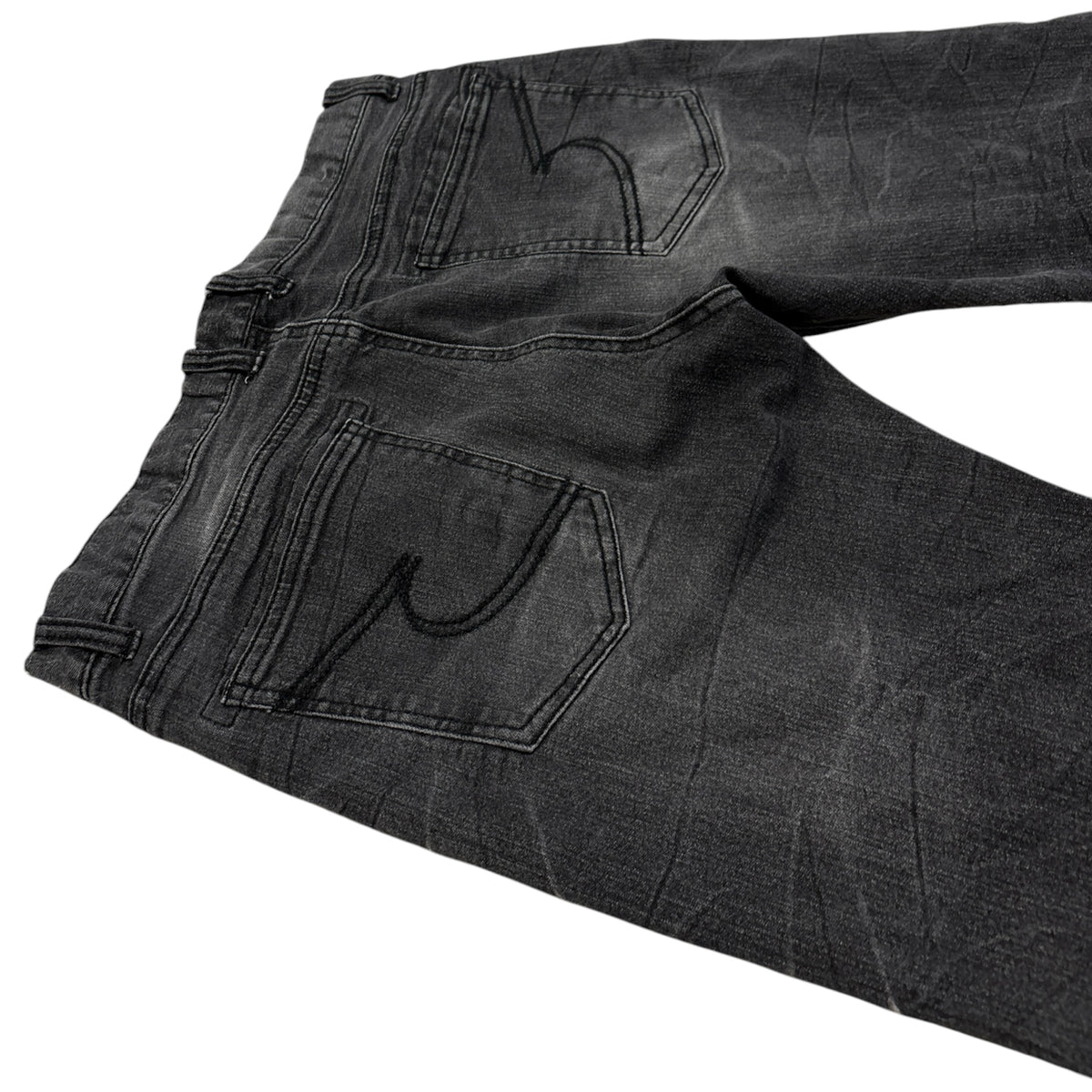 Semantic Design streaked claw mark grey jeans