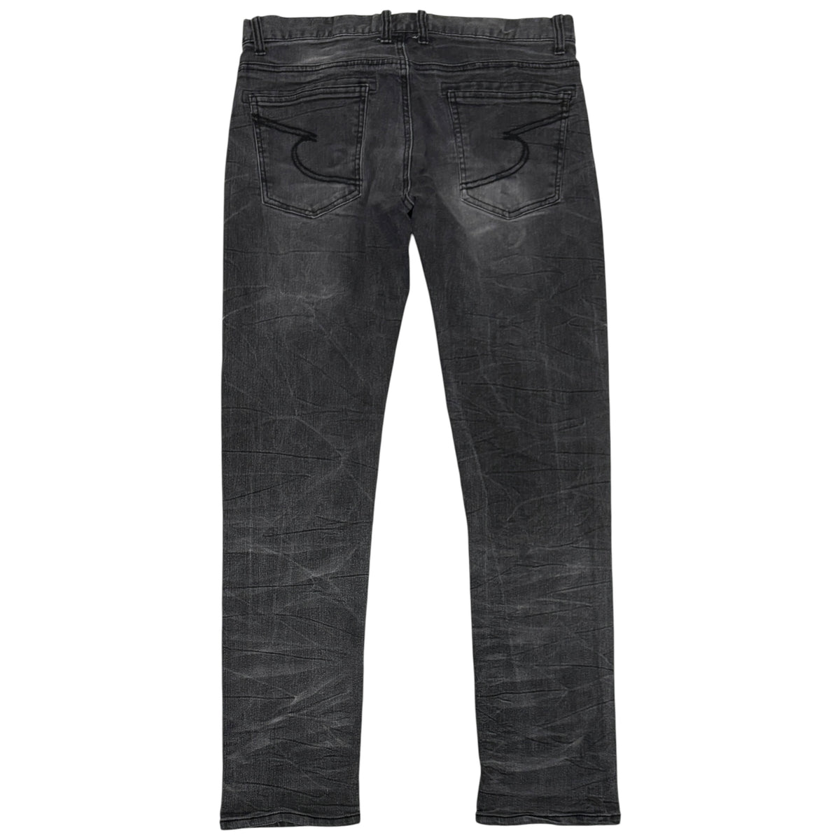 Semantic Design streaked claw mark grey jeans
