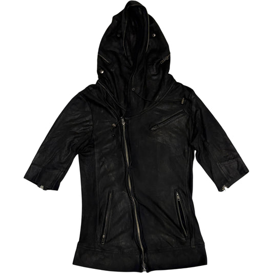 Buffalo Bobs asymmetric multizip ninja hoodie