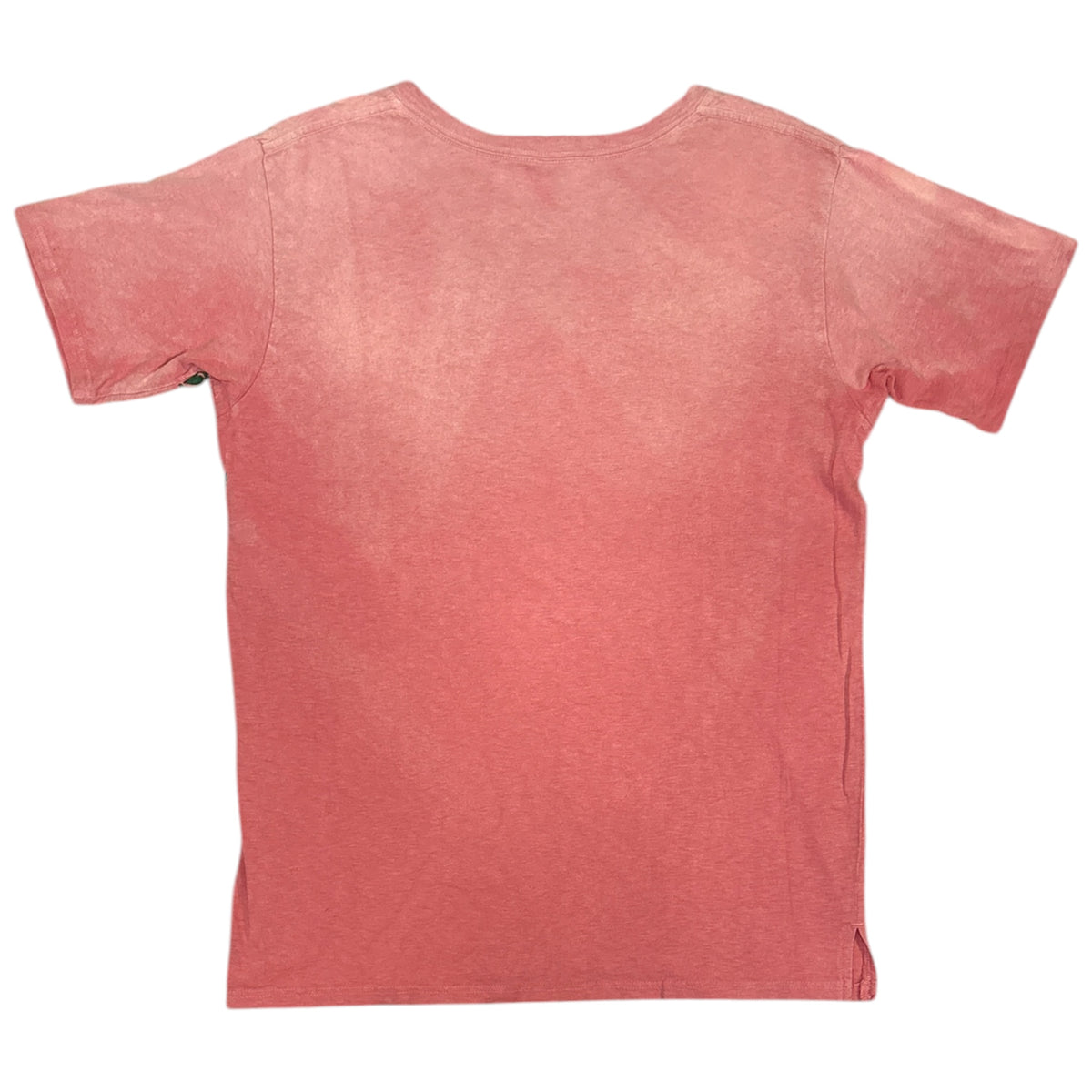 Kapital pink fade wash palm tree V-neck T-shirt
