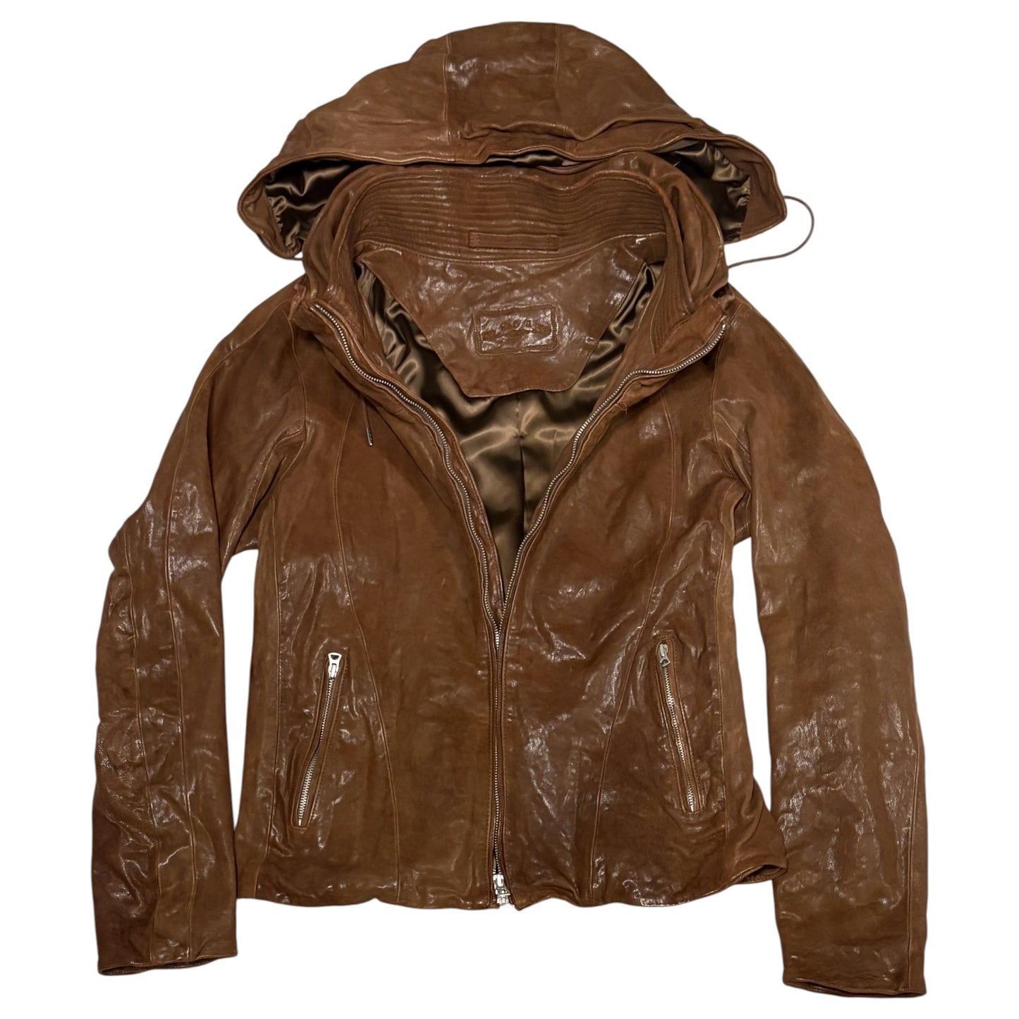 Goa goat leather apocalypse bono jacket