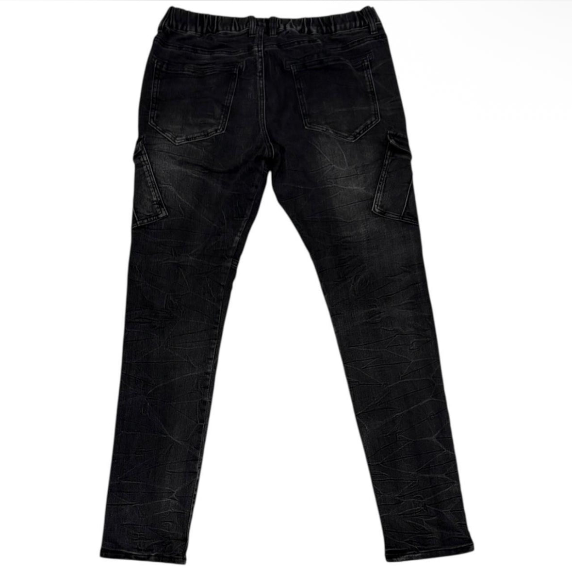 Semantic Design black biker multizip jeans