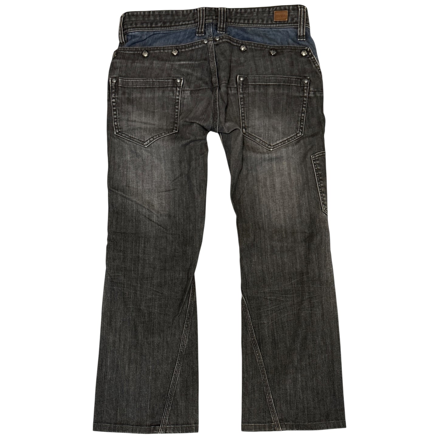 Nicole Club hybrid grey bootcut denim jeans