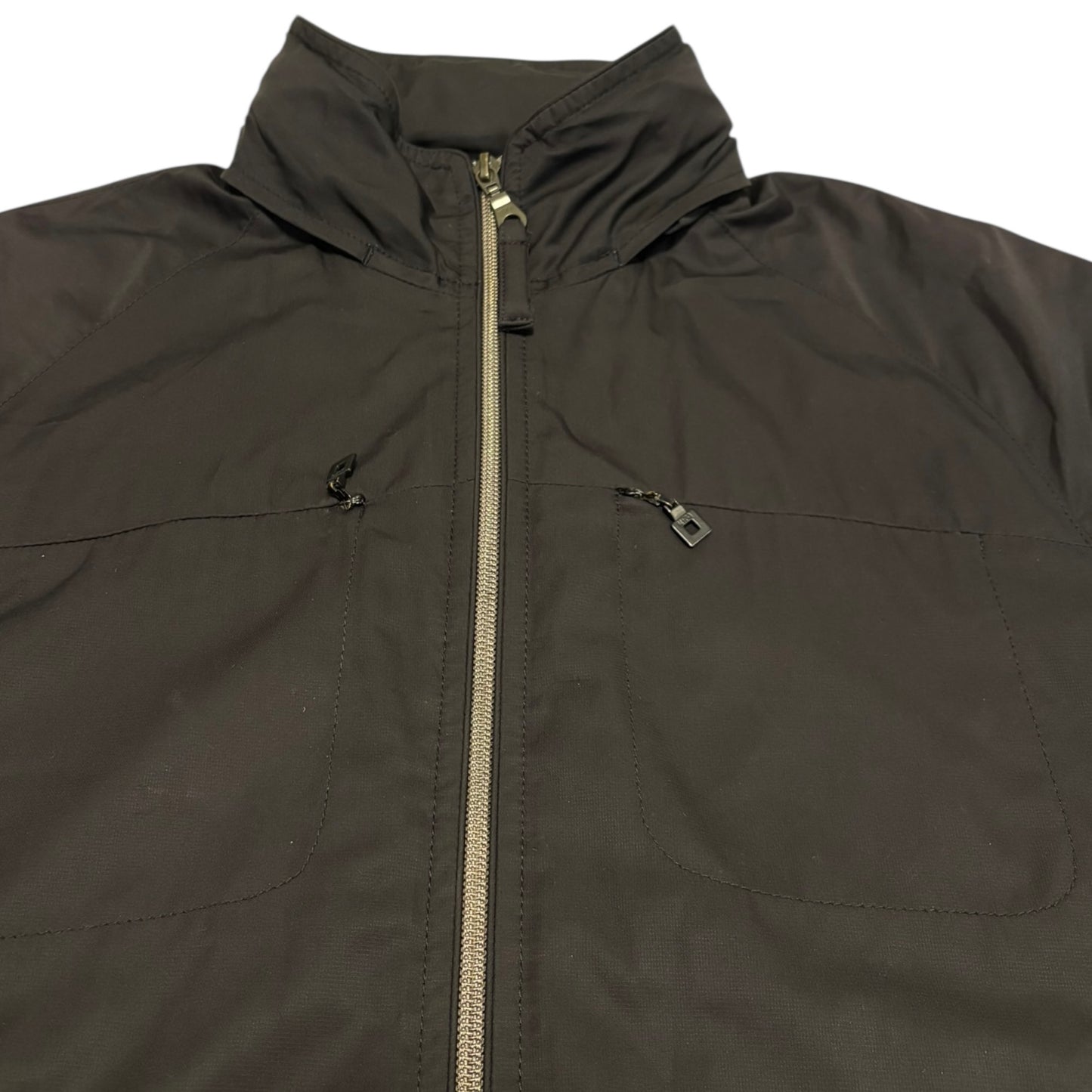Marithé Francois Girbaud windbreaker fleece jacket