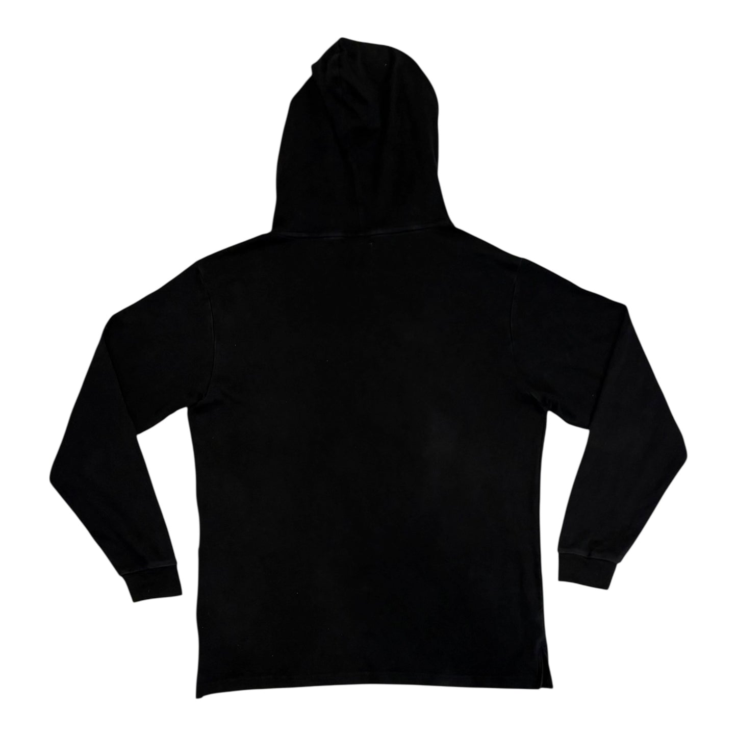 Japanese brand holographic effect ‘Love’ pullover cotton hoodie